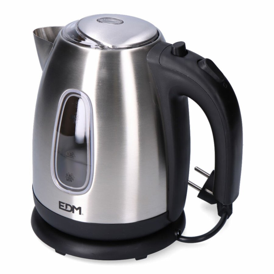 Kedel EDM 07656 Kettle Sort Rustfrit stl 2200 W 1,7 L #3