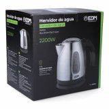 Kedel EDM 07656 Kettle Sort Rustfrit stl 2200 W 1,7 L #4
