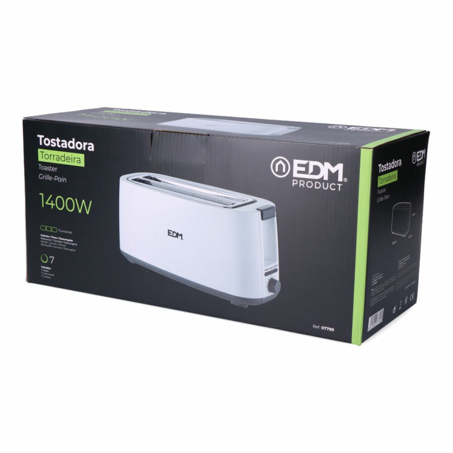 Brdrister EDM 07799 White Design 1400 W Dobbelt slot #1