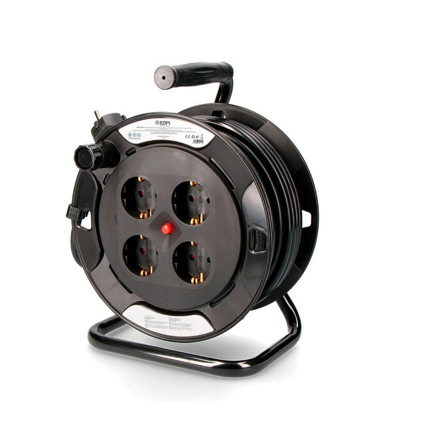 Forlngerledning EDM 20110 Sort 15 m #5