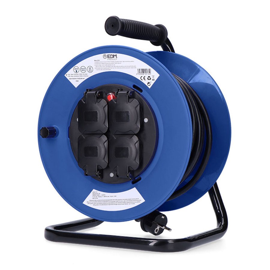 Forlngerledning EDM 20135 Sort #3