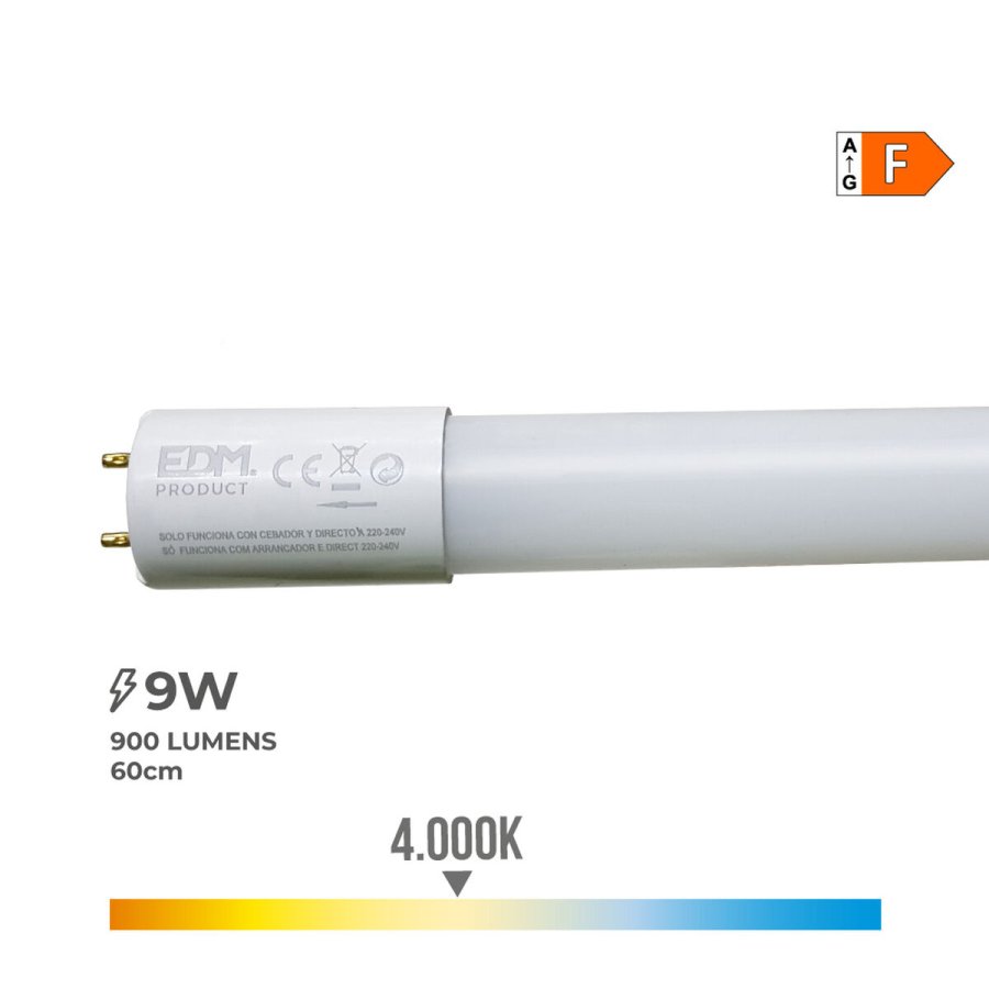 LED Tube EDM 31197 F 18 W 9 W G13 T8 900 Lm � 2,6 x 60 cm (4000 K) #3