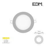 Indbygget spotlight EDM 31604 Downlight A G 6 W 320 Lm (4000 K) #3