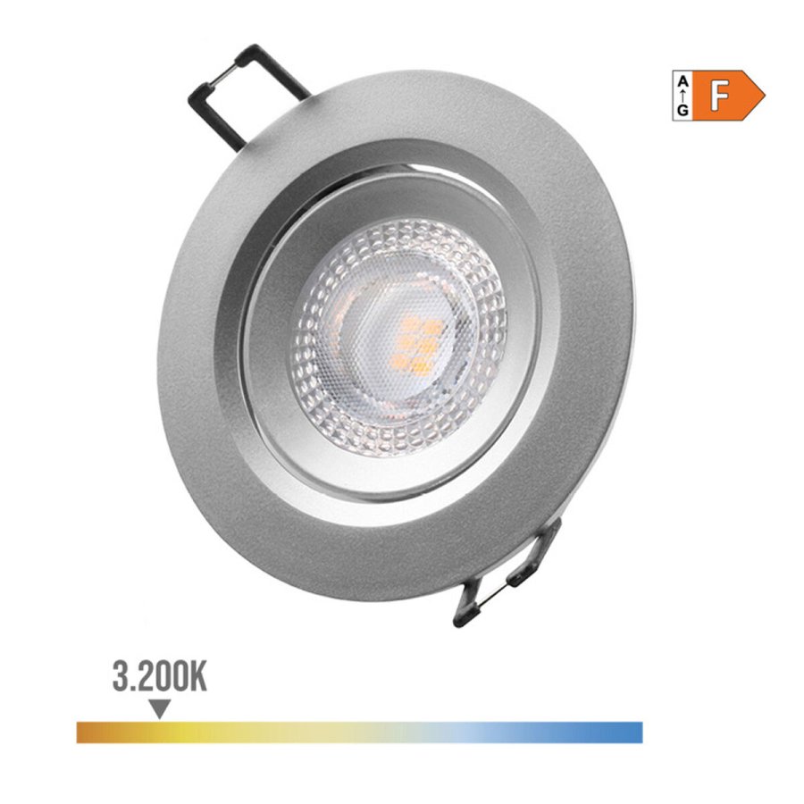 Indbygget spotlight EDM 31654 Downlight F 5 W 380 lm 3200 Lm (3200 K) #2