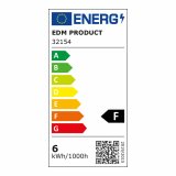 Belysningsarmatur til LED EDM 32154 Plastik F 6 W 70 Lm Multifarvet (4000 K) #4