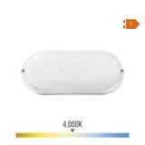 Belysningsarmatur til LED EDM 32404 Hvid Aluminium Plastik F 18 W 120 W 1820 Lm E27 Oval (4000 K) #2