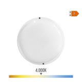 Belysningsarmatur til LED EDM 32406 Hvid Aluminium Plastik F 18 W 120 W 1820 Lm E27 Cirkul�r (4000 K) #2