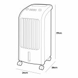 Flytbare air conditioner EDM 33516 80 W 3,6 L #5
