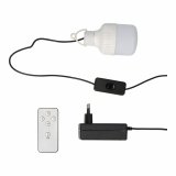 Fritstende ventilator EDM 33523 Hvid 25 W Solar #2