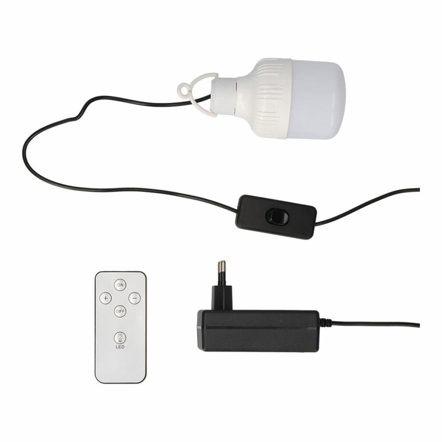 Fritstende ventilator EDM 33523 Hvid 25 W Solar #2