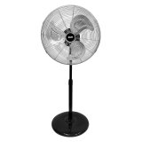 Fritstende ventilator EDM 33528 Mat bagp 80 W  50 cm industriel #1