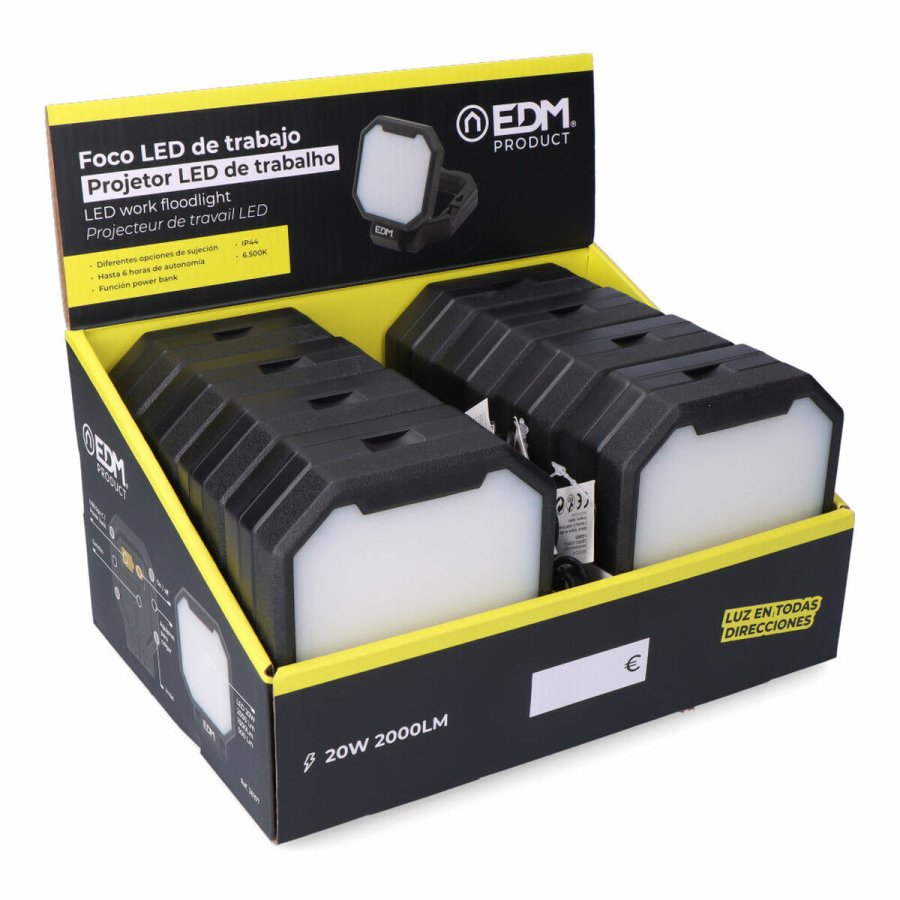 LED spotlight EDM 36107 20 W 1000 Lm 2000 Lm 500 lm 3-i-1 #7