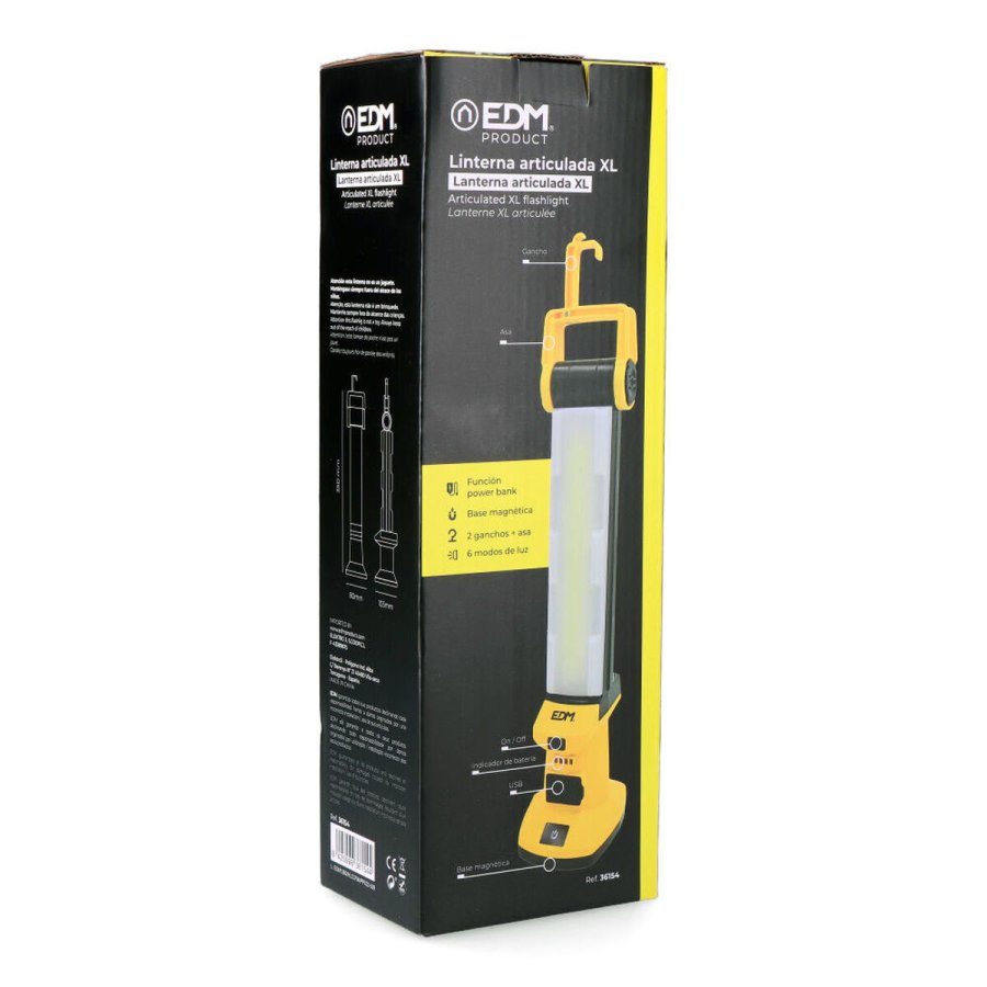 Lygte LED EDM 36154 20 W 1500 lm Genopladelig #5