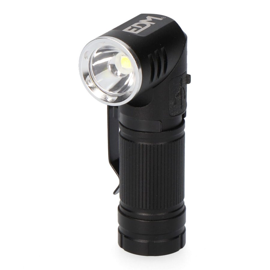 Lygte LED EDM 36443 8 W 450 lm Drejeligt hoved Genopladelig Mini #2