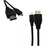 HDMI til micro HDMI kabel EDM 51234 Sort 1 m #1
