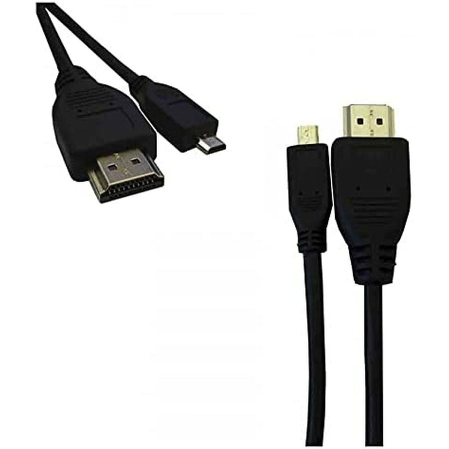 HDMI til micro HDMI kabel EDM 51234 Sort 1 m #1