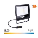 LED spotlight EDM 70403 Sort F 50 W 4000 Lm (6400 K) #2