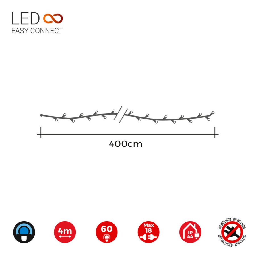 LED guirlande EDM 71252 Bl� 4 m #4