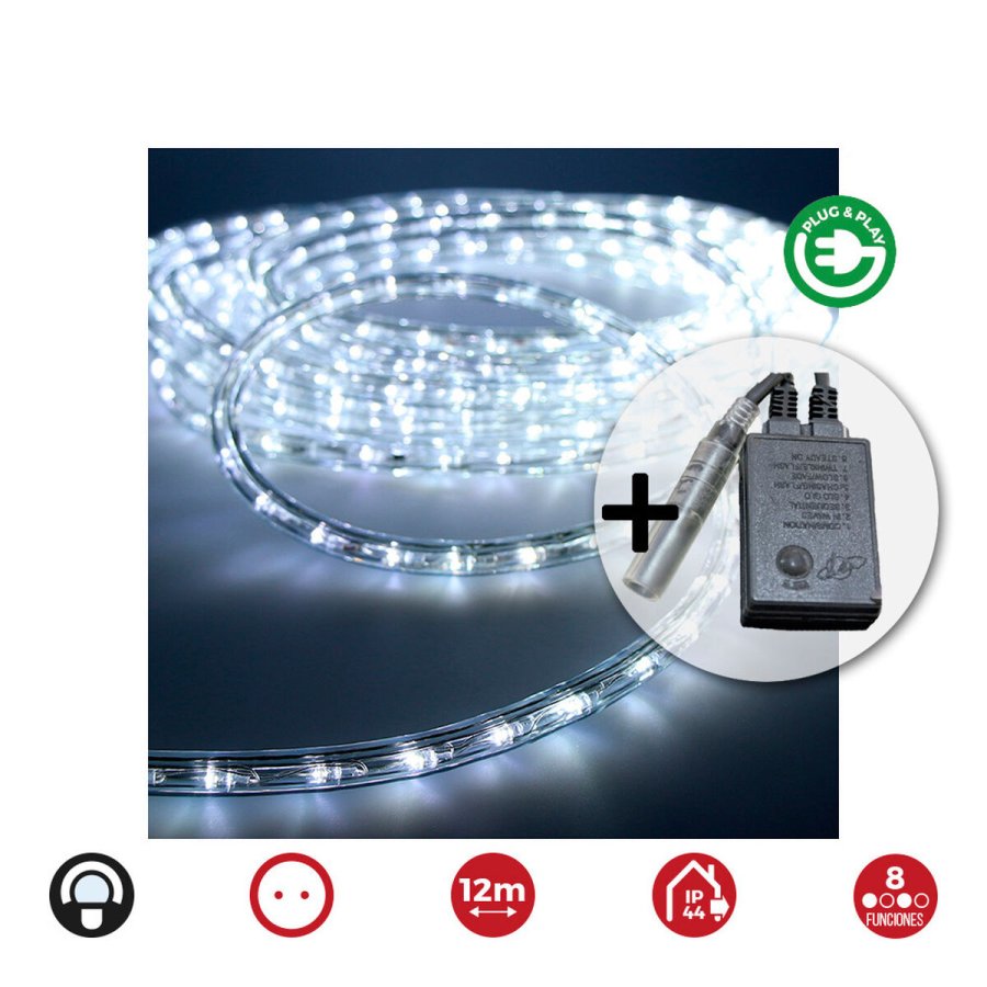 Haveslange LED EDM 71491 Flexiled Gennemsigtig 230 V 12 m #9