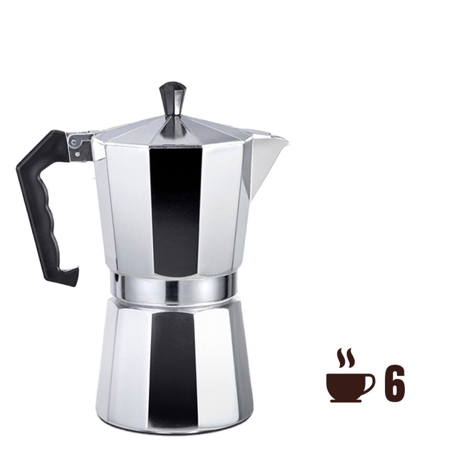 Italiensk Kaffekande EDM   Aluminium 6 Kopper #2