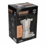 Italiensk Kaffekande EDM   Aluminium 6 Kopper #4