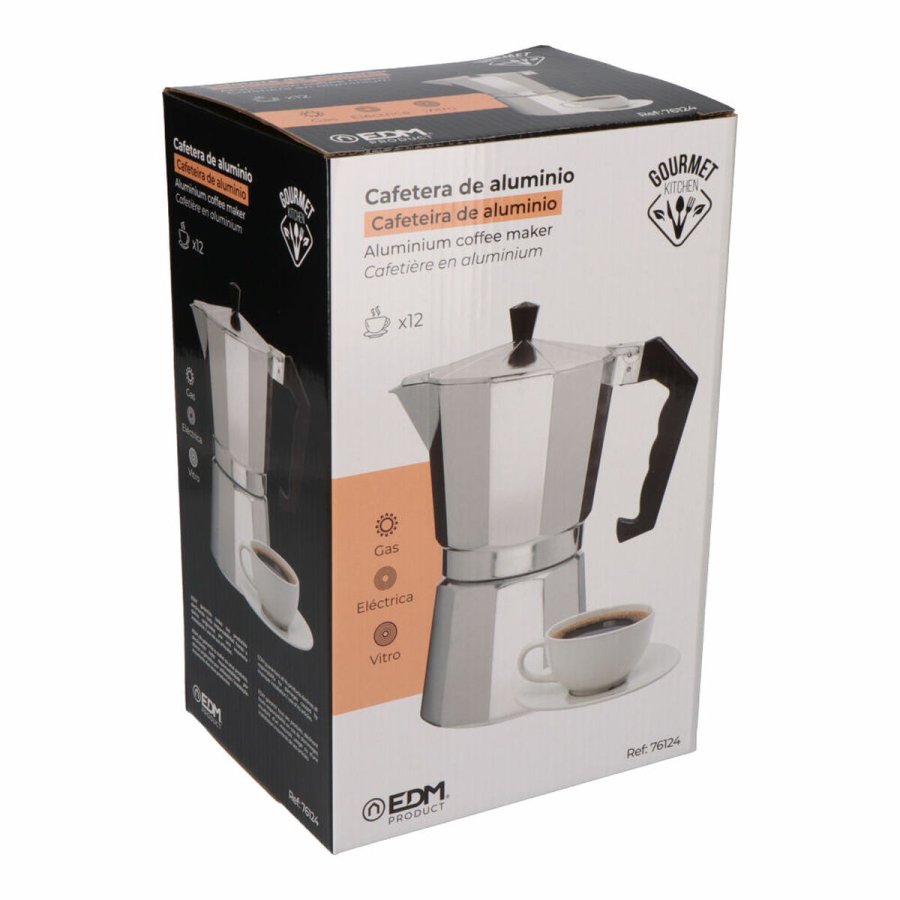 Italiensk Kaffekande EDM Aluminium 12 Skodelice #3