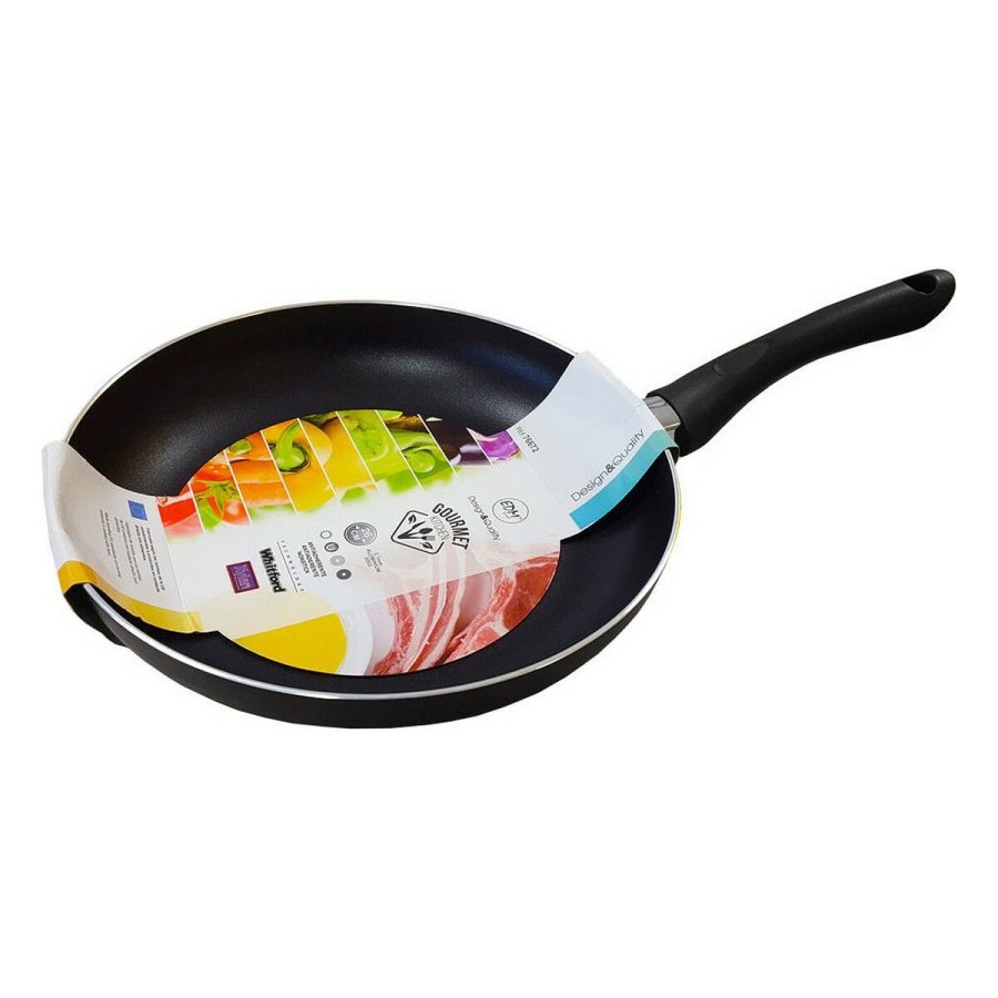 Skridsikker stegepande EDM Basic Line Whitford Technology Sort Aluminium  30 cm #1