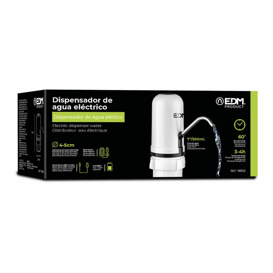 Automatisk, genopfyldelig vandbeholder EDM 76753  9 x 19 cm Elektrisk #6