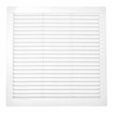 Ventilation gitter EDM 87708 Hvid 30 x 30 x 0,7 cm moskitonet #1