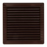Ventilation gitter EDM 87729 Brun 14 x 14 cm #1