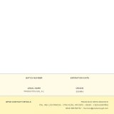 Bomuldsgarn EDM Hvid Raffiabast polypropylen #3