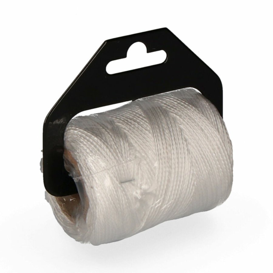 Bomuldsgarn EDM Hvid Raffiabast polypropylen #2