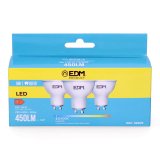 Pakke med 3 LED-lamper EDM 98209 F 5 W 45 W 38 W GU10 450 lm � 5 x 5,5 cm (6400 K) #3