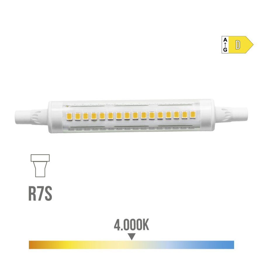 LED-lampe EDM 98988 D 85 W 9 W R7s 1100 Lm 1250 Lm � 1,5 x 11,8 cm Line�r (4000 K) #3