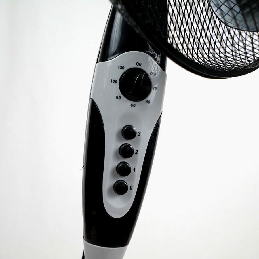 Fritstende ventilator Grunkel FAN-N16 ECOTIMER Sort 50 W #4