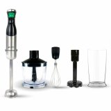 Multifunktionshndmikser med Tilbehr Grunkel Sort Slvfarvet 800 W #1