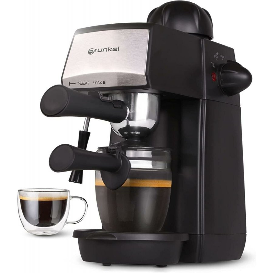 Italiensk Kaffekande Grunkel Sort Metal #1