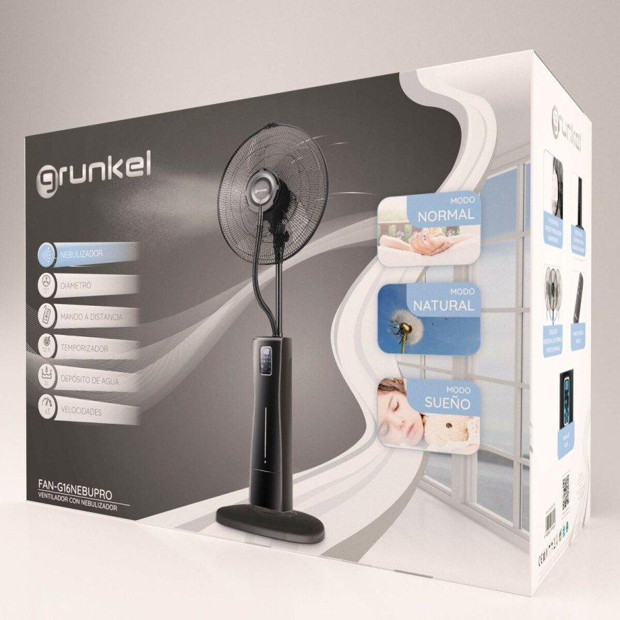 Nebulisator Piedestal Fan Grunkel FAN-G16 NEBUPRO Sort 75 W #6