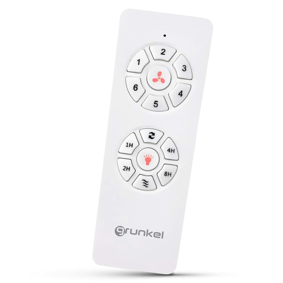 Loftsventilator med lys Grunkel Brun 55 W #3