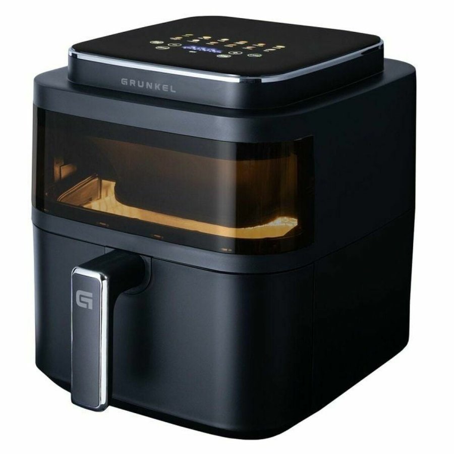 Varmluftsfrituregryde Grunkel Sort 1400 W 6 L #1