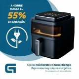 Varmluftsfrituregryde Grunkel Sort 1400 W 6 L #5