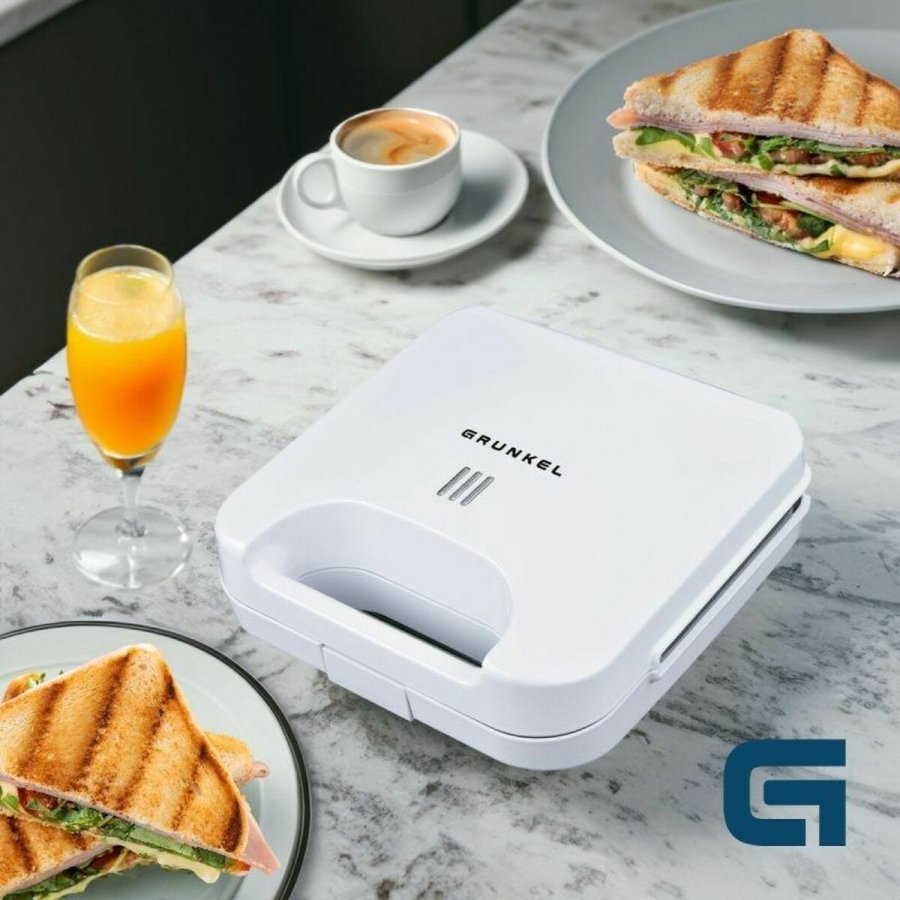 Sandwich Maker Grunkel SAN-CC BL Hvid 750 W #4