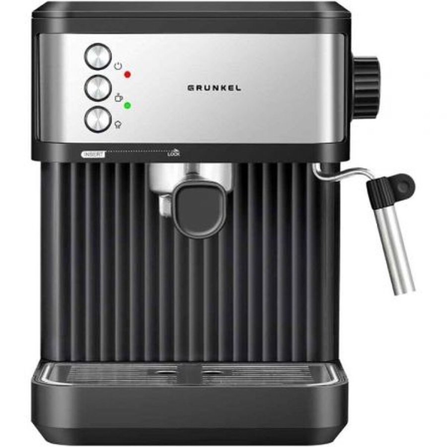 Hurtig manuel kaffemaskine Grunkel CAFPRESSO-20AROMA Sort Slv #1