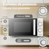 Mikroblgeovnen Grunkel MWG-20GRILL 700 W 20 L #4