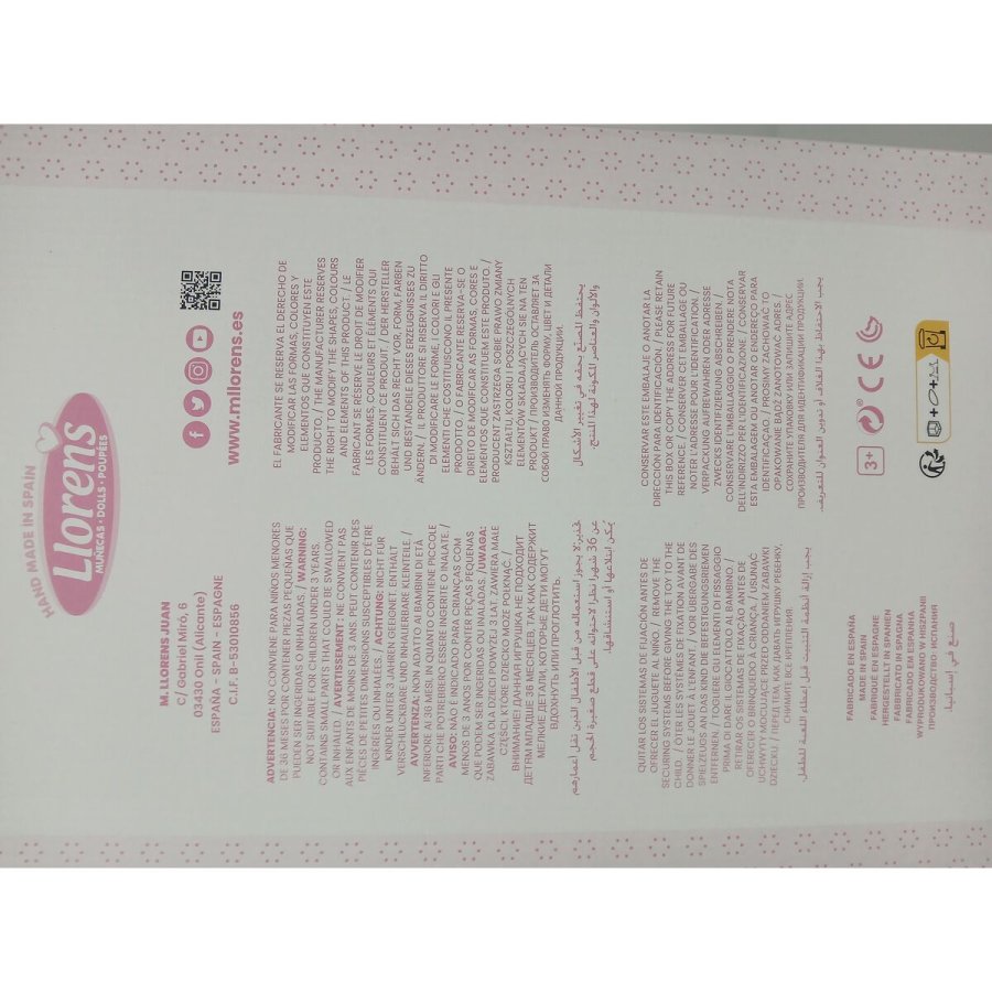 Baby Dukke Llorens Alexandra 42 cm #5