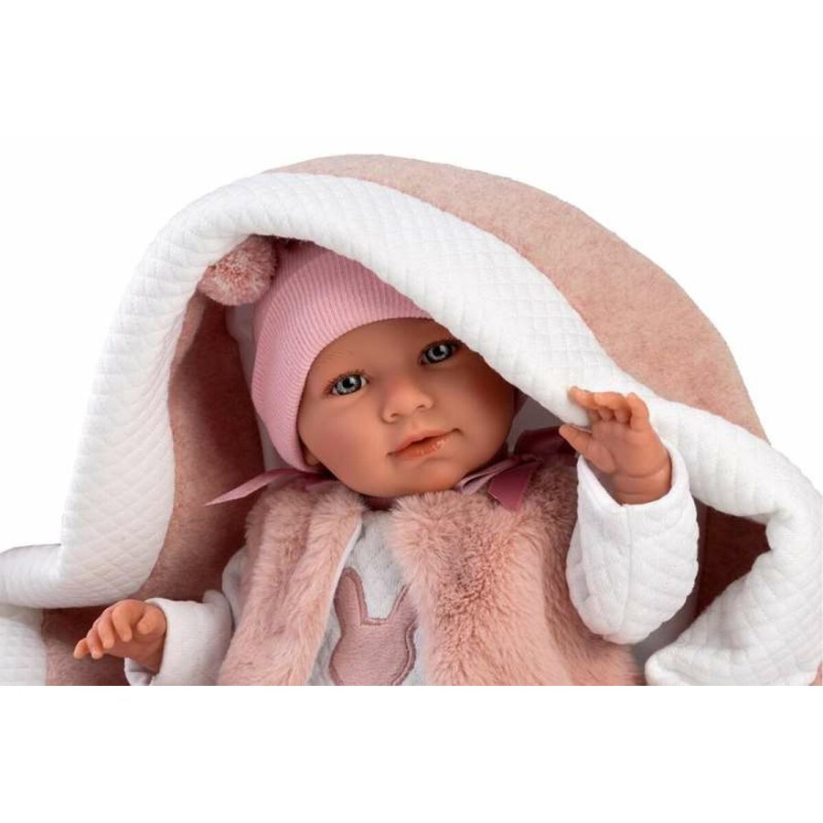 Baby Dukke Llorens Mimi Pink 40 cm Varevogn #4