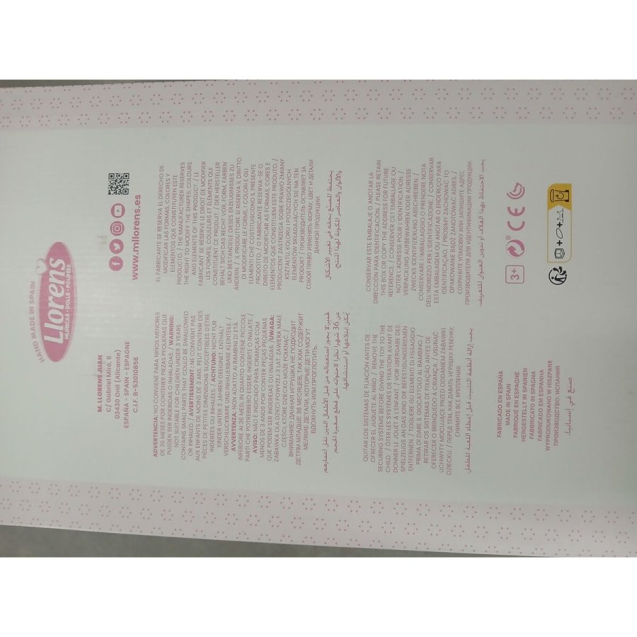 Baby dukke Llorens 1074070 40 cm #4