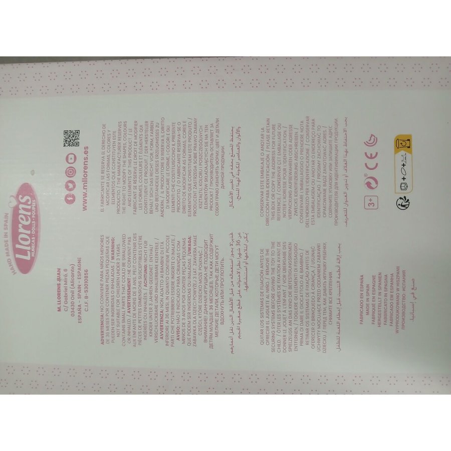 Baby dukke Llorens 74104 42 cm #3