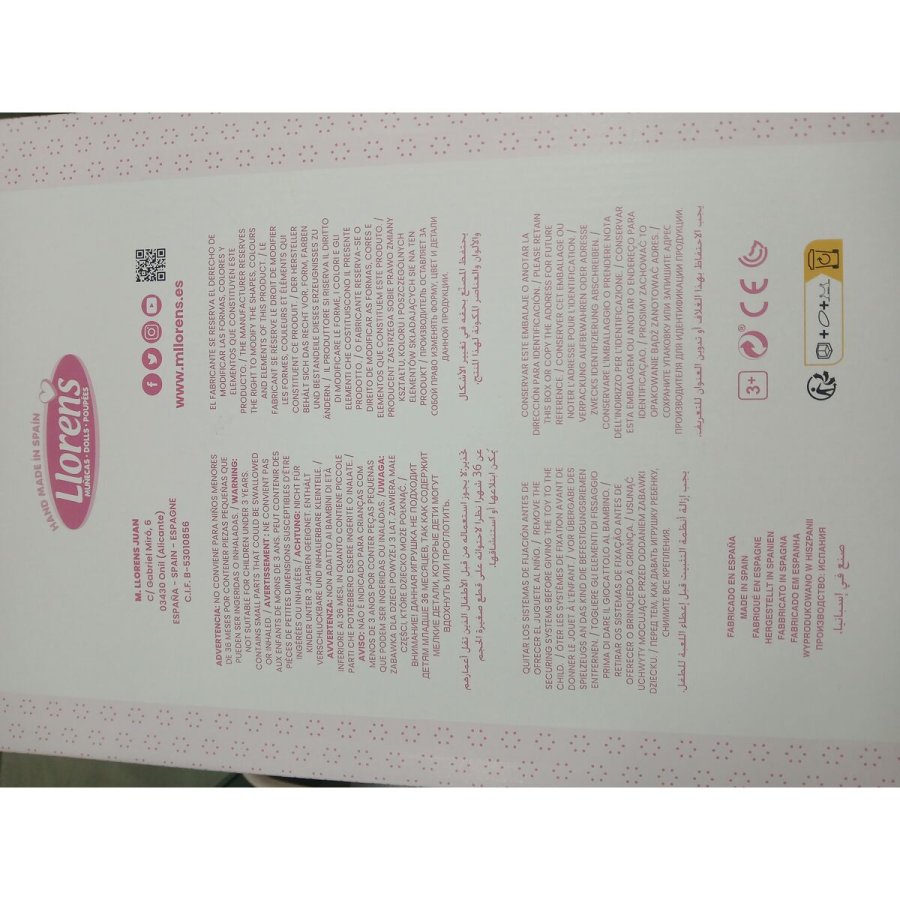 Baby dukke Llorens 74118 42 cm #2