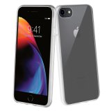 Mobilcover Muvit iPhone 7 | iPhone 8 | iPhone SE 2020 Sort Gennemsigtig iPhone SE #1